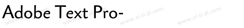 Adobe Text Pro字体转换